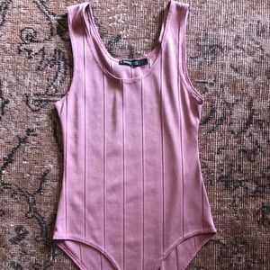 Blush pink bodysuit